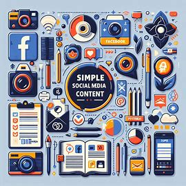 Simple Social Media Content